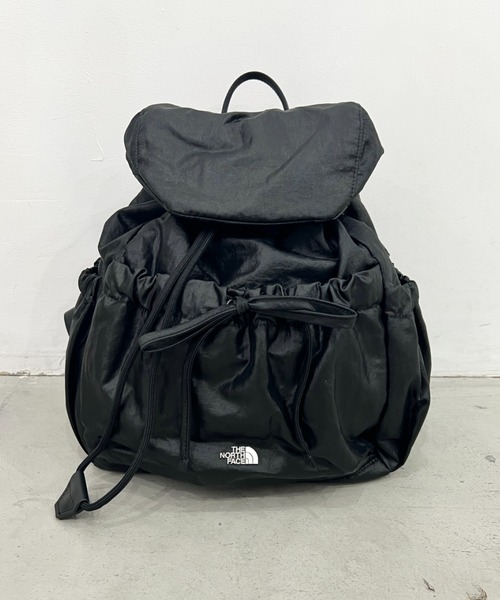 THE NORTH FACE(ザノースフェイス)の「【国内未発売】THE NORTH FACE(ザ・ノースフェイス)/軽量 シャーリング リボン メタルロゴ リュック バックパック/BONNEY SR BACKPACK MINI(バックパック/リュック・レディース・ライトグレー/ブラウン/ブラック・FREE)」の13枚目の写真