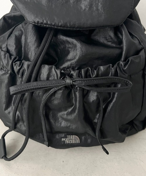 THE NORTH FACE(ザノースフェイス)の「【国内未発売】THE NORTH FACE(ザ・ノースフェイス)/軽量 シャーリング リボン メタルロゴ リュック バックパック/BONNEY SR BACKPACK MINI(バックパック/リュック・レディース・ライトグレー/ブラウン/ブラック・FREE)」の14枚目の写真