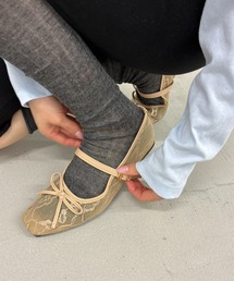 FUULLY STUDIO（フーリィーステューディオ）の「シアーレースリボンパンプス（パンプス）」