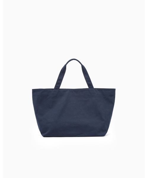 EMPORIO ARMANI（エンポリオアルマーニ）の「＜オンライン限定＞【エンポリオ アルマーニ】ビーチウェア ショッパー キャンバス シー刺繍（トートバッグ・メンズ・ネイビー・FREE）」の4枚目の写真