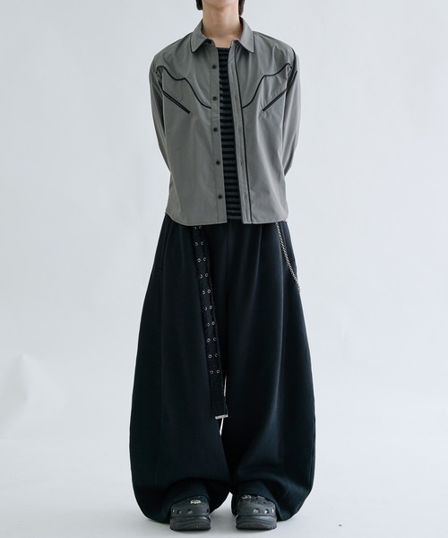 Seam curve sweat pants / シームカーブスウェットパンツ（スウェット