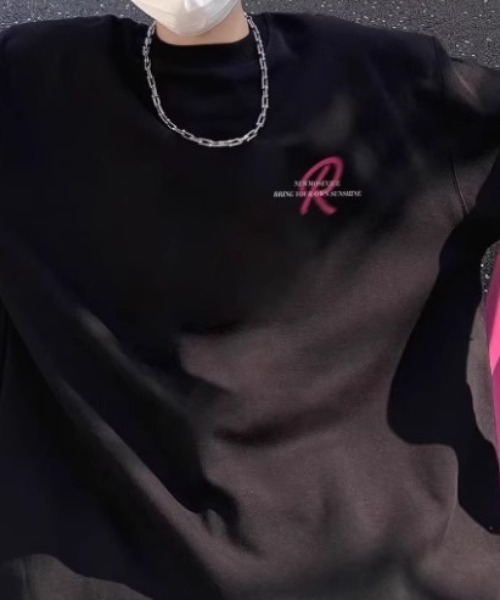 link lot(リンクロット)の「フロントワンポイントロゴ バックロゴT(Tシャツ/カットソー・メンズ・ホワイト/ブラック・M)」の10枚目の写真