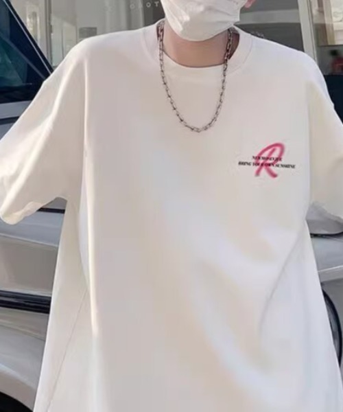 link lot(リンクロット)の「フロントワンポイントロゴ バックロゴT(Tシャツ/カットソー・メンズ・ホワイト/ブラック・M)」の15枚目の写真