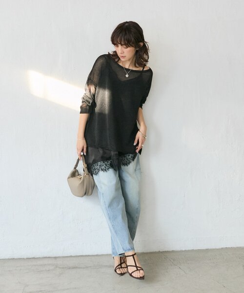 RIVE DROITE（リヴドロワ）の「予約【インフルエンサーSHIHO企画】マルチWAYレザーバッグ（ショルダーバッグ・レディース・ブラック/グレイッシュベージュ/ゴールド・FREE）」の18枚目の写真