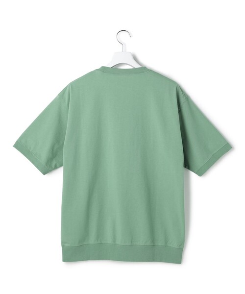 J.PRESS YORK STREET(ジェイプレスヨークストリート)の「【UNISEX】ブルドックプリント クルーネック Tシャツ(Tシャツ/カットソー・メンズ・ベージュ系/ホワイト系/グレー系/ライトグリーン系/ネイビー系・SMALL/MEDIUM/LARGE)」の6枚目の写真
