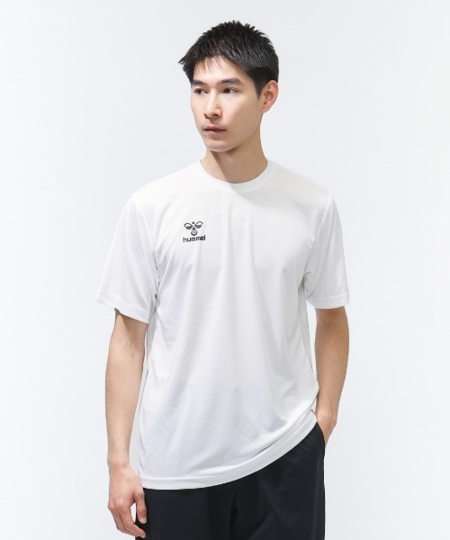 hummel（ヒュンメル）の「【別注】ヒュンメル hummel グラフィックTシャツ 限定コラボ（Tシャツ/カットソー・メンズ・ブラック/ターコイズブルー/ホワイト/グリーン・M/S/LL/L）」の2枚目の写真
