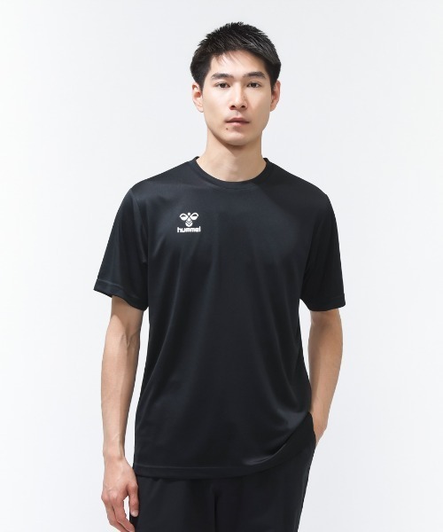 hummel（ヒュンメル）の「【別注】ヒュンメル hummel グラフィックTシャツ 限定コラボ（Tシャツ/カットソー・メンズ・ブラック/ターコイズブルー/ホワイト/グリーン・M/S/LL/L）」の3枚目の写真