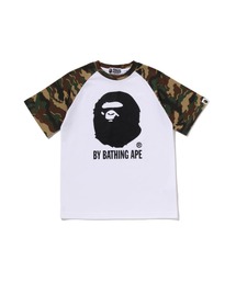A BATHING APE | GLITCH WOODLAND CAMO BY BATHING APE TEE(Tシャツ/カットソー)