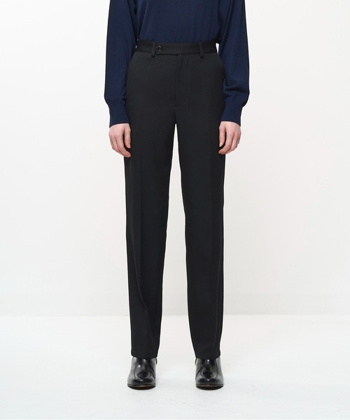 Juha(ユハ)の「EASED NARROW SLACKS(スラックス・メンズ・チェック/ストライプ/ブラック・4/3/2)」の18枚目の写真