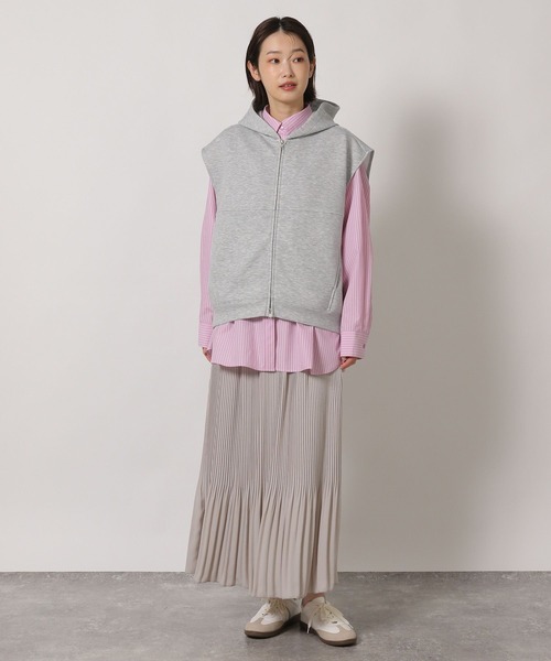 LAKOLE(ラコレ)の「プリーツフレアスカート / 659843(スカート・レディース・ブラック/グレイッシュベージュ/ラベンダー・LARGE/MEDIUM)」の5枚目の写真