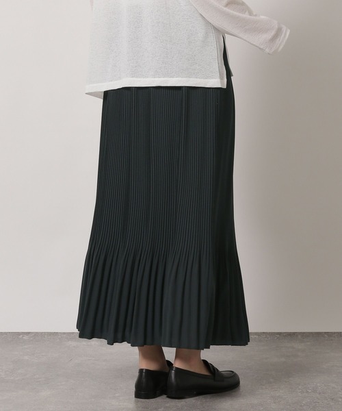 LAKOLE(ラコレ)の「プリーツフレアスカート / 659843(スカート・レディース・ブラック/グレイッシュベージュ/ラベンダー・LARGE/MEDIUM)」の8枚目の写真