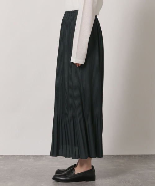 LAKOLE(ラコレ)の「プリーツフレアスカート / 659843(スカート・レディース・ブラック/グレイッシュベージュ/ラベンダー・LARGE/MEDIUM)」の10枚目の写真
