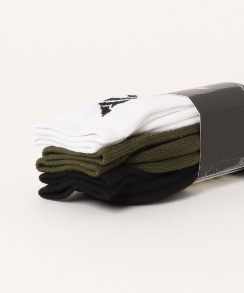 AVIREX（アヴィレックス）の「【AVIREX】Standard Logo Jacquard 3P Socks（ソックス/靴下・メンズ・その他・25-27）」の10枚目の写真