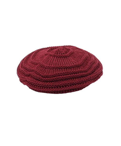 RACAL（ラカル）の「RACAL / ラカル Gima Rasta Beret（ハンチング/ベレー帽・メンズ・ブラック/レッド/イエロー・FREE）」の3枚目の写真