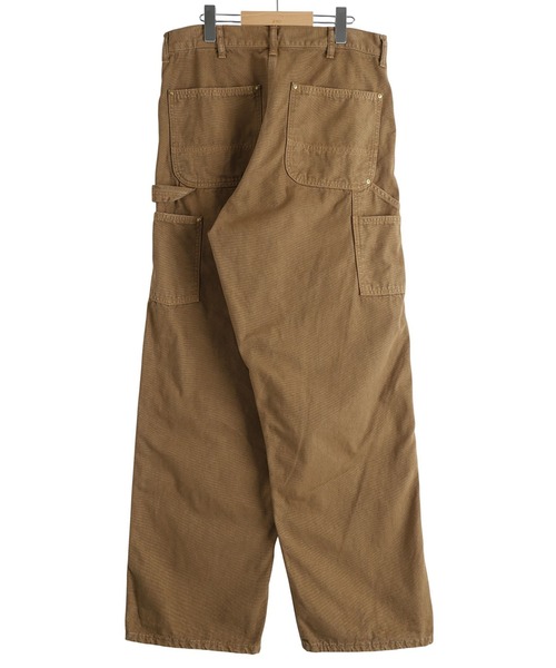orSlow（オアスロウ）の「Orslow / オアスロウ：DAD’S FIT OXFORD PAINTER PANTS：01-5328-53S[STD]（デニムパンツ・メンズ・ブラウン・1(S)/2(M)）」の2枚目の写真