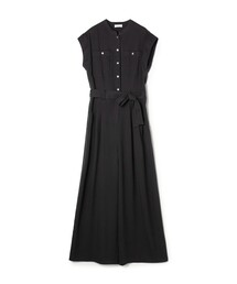 23SS 極美品 ボールジィ リネンコットン オールインワン ワンピース 黒 M BALLSEY｜ボールジィのオールインワン・サロペット通販 - ZOZOTOWN