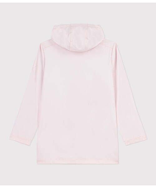 PETIT BATEAU（プチバトー）の「ヨットパーカ（マウンテンパーカー・レディース・ライトグリーン/オレンジ/ライトピンク/ベージュ・X-SMALL/SMALL/MEDIUM/LARGE）」の9枚目の写真