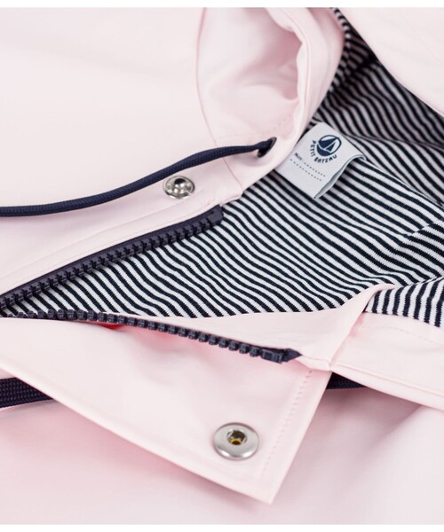 PETIT BATEAU（プチバトー）の「ヨットパーカ（マウンテンパーカー・レディース・ライトグリーン/オレンジ/ライトピンク/ベージュ・X-SMALL/SMALL/MEDIUM/LARGE）」の10枚目の写真