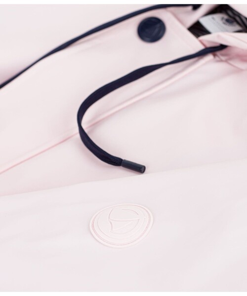 PETIT BATEAU（プチバトー）の「ヨットパーカ（マウンテンパーカー・レディース・ライトグリーン/オレンジ/ライトピンク/ベージュ・X-SMALL/SMALL/MEDIUM/LARGE）」の11枚目の写真