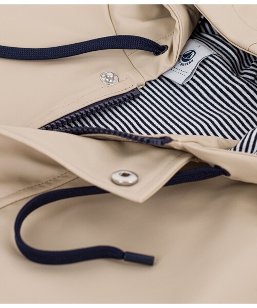 PETIT BATEAU（プチバトー）の「ヨットパーカ（マウンテンパーカー・レディース・ライトグリーン/オレンジ/ライトピンク/ベージュ・X-SMALL/SMALL/MEDIUM/LARGE）」の15枚目の写真