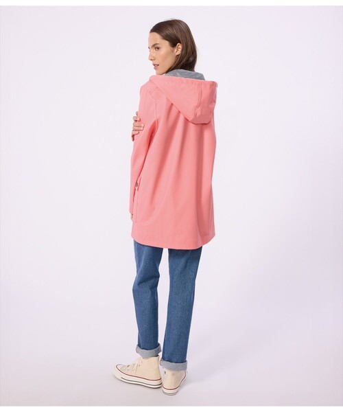 PETIT BATEAU（プチバトー）の「ヨットパーカ（マウンテンパーカー・レディース・ライトグリーン/オレンジ/ライトピンク/ベージュ・X-SMALL/SMALL/MEDIUM/LARGE）」の16枚目の写真