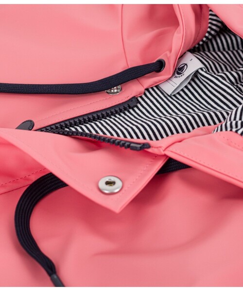 PETIT BATEAU（プチバトー）の「ヨットパーカ（マウンテンパーカー・レディース・ライトグリーン/オレンジ/ライトピンク/ベージュ・X-SMALL/SMALL/MEDIUM/LARGE）」の21枚目の写真