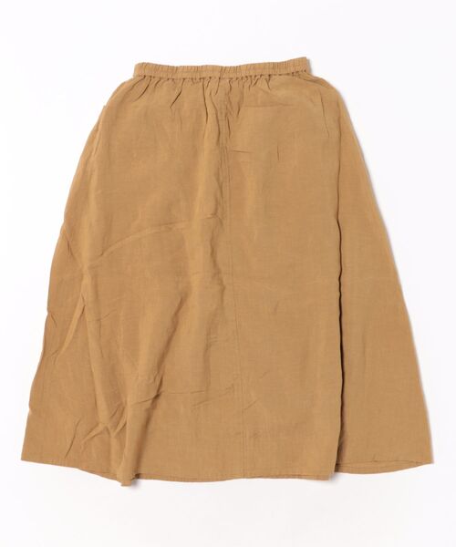 SUPER HAKKA（スーパーハッカ）の「セルロース麻ツイル「ムーミン一家の朝」刺繍ギャザースカート（裏付き）（スカート・レディース・ブラック/キャメル/パープル・FREE）」の19枚目の写真