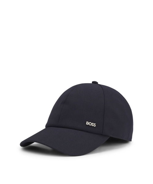 510803● HUGO BOSS キャップ ネイビー ヒューゴボス HUGO BOSS｜ヒューゴボスの帽子（ブルー・ネイビー/青色系）通販