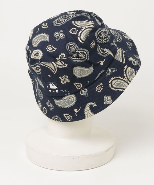 Lafayette（ラファイエット）の「エムエルビー【MLB】- ニューヨーク・ヤンキース ペイズリー バケットハット【New York Yankees Paisley Bucket Hat 3AHT0292N】（ハット・メンズ・ネイビー・59/57）」の5枚目の写真
