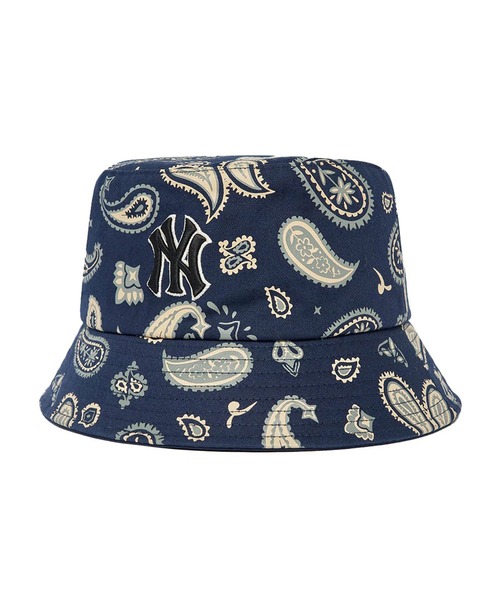 Lafayette（ラファイエット）の「エムエルビー【MLB】- ニューヨーク・ヤンキース ペイズリー バケットハット【New York Yankees Paisley Bucket Hat 3AHT0292N】（ハット・メンズ・ネイビー・59/57）」の2枚目の写真