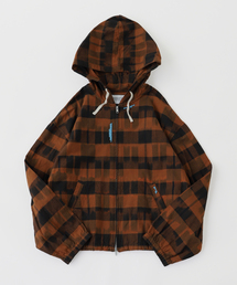 JOURNAL STANDARD（ジャーナルスタンダード）の「NOMARHYTHM TEXTILE / ノーマリズム テキスタイル Ikat Check Hoody（その他アウター・メンズ）」