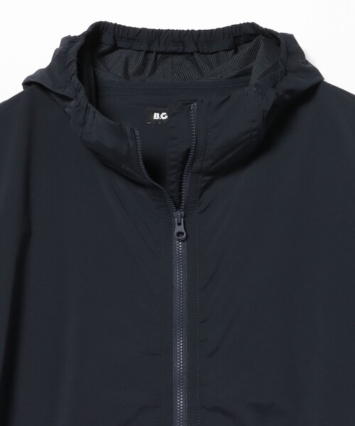 BEAMS GOLF(ビームスゴルフ)の「〈MEN〉B.G.THREE / ALL-TIME ポケッタブル フード ブルゾン(LV.4)(ブルゾン・メンズ・ブラック/ネイビー・SMALL/MEDIUM/LARGE/X-LARGE)」の10枚目の写真