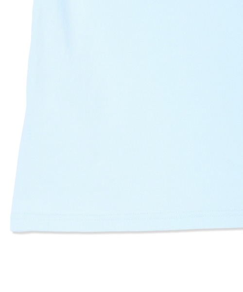 Amourire girl(アムリールガール)の「ハートベルトオープンショルダーメッシュ 半袖 Tシャツ/カットソー(Tシャツ/カットソー・キッズ・ホワイト/ブラック/サックスブルー・160cm/150cm/140cm/130cm)」の7枚目の写真