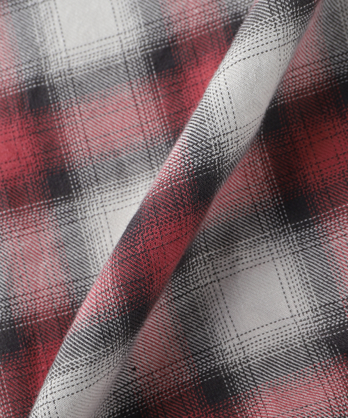 JOURNAL STANDARD（ジャーナルスタンダード）の「BROOXON / ブロックソン EX 1ポケット バレンタイン シャツ（シャツ/ブラウス・メンズ・レッド/ホワイト/ライトブルー・X-LARGE/LARGE/MEDIUM）」の10枚目の写真