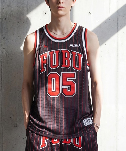 FUBU( フブ)の「【FUBU/フブ】BASKETBALL TANK TOP/バスケットボールタンクトップ(タンクトップ・メンズ・ブラック/ホワイト/ミント・XL)」の7枚目の写真