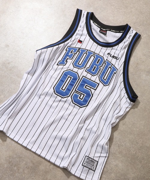 FUBU( フブ)の「【FUBU/フブ】BASKETBALL TANK TOP/バスケットボールタンクトップ(タンクトップ・メンズ・ブラック/ホワイト/ミント・XL)」の17枚目の写真
