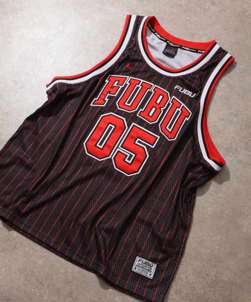 FUBU( フブ)の「【FUBU/フブ】BASKETBALL TANK TOP/バスケットボールタンクトップ(タンクトップ・メンズ・ブラック/ホワイト/ミント・XL)」の21枚目の写真