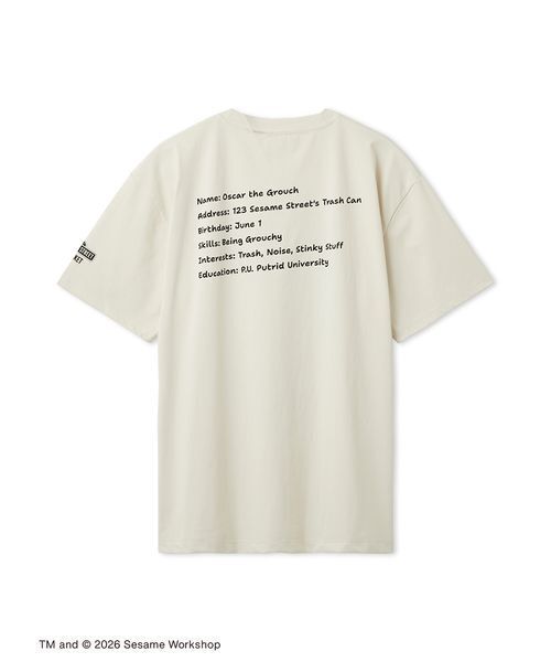 SESAME STREET(セサミストリート)の「【UNISEX】プリントTシャツ(ALL ABOUT)(Tシャツ/カットソー・レディース・チャコールグレー/アイボリー/ミント・L/M)」の8枚目の写真