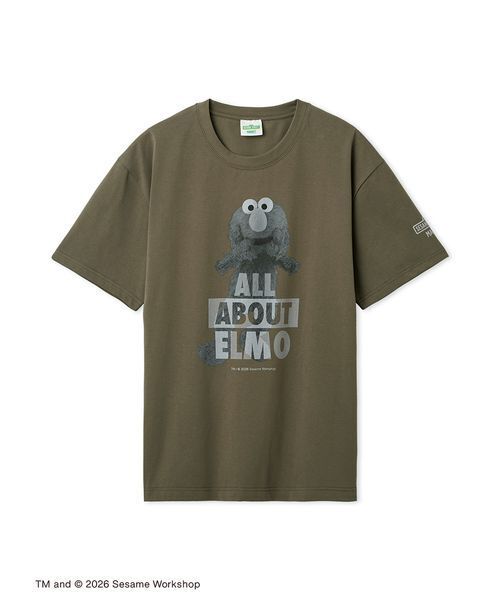 SESAME STREET(セサミストリート)の「【UNISEX】プリントTシャツ(ALL ABOUT)(Tシャツ/カットソー・レディース・チャコールグレー/アイボリー/ミント・L/M)」の3枚目の写真