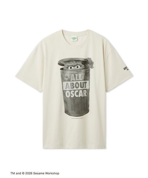 SESAME STREET(セサミストリート)の「【UNISEX】プリントTシャツ(ALL ABOUT)(Tシャツ/カットソー・レディース・チャコールグレー/アイボリー/ミント・L/M)」の2枚目の写真