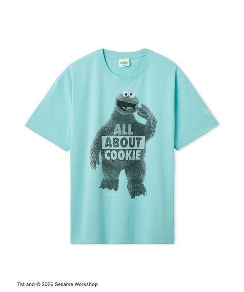 SESAME STREET(セサミストリート)の「【UNISEX】プリントTシャツ(ALL ABOUT)(Tシャツ/カットソー・レディース・チャコールグレー/アイボリー/ミント・L/M)」の10枚目の写真