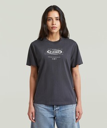 Sprayed Hyper Graphic T-Shirt/ガーメントウォッシュグラフィックロゴTシャツ