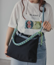 コードストラップ 配色 ショルダーバッグ