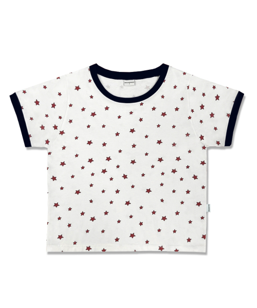 ESCAPEFROM(エスケープフロム)の「アウトラインスタリング半袖Tシャツブルー(Tシャツ/カットソー・レディース・その他・MEDIUM)」の3枚目の写真
