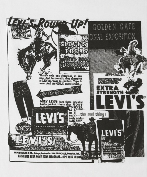 Levi's(リーバイス)の「Levi's(リーバイス)グラフィックTシャツ(Tシャツ/カットソー・メンズ・ホワイト・L/M/S)」の3枚目の写真