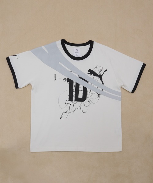 MASU(エムエーエスユー)の「PUMA×MASU T7 “HOPE EVER” T-SHIRTS(Tシャツ/カットソー・メンズ・ホワイト系その他・S/M/L/XL)」の1枚目の写真
