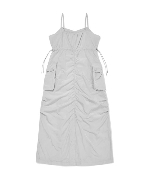 Wacky WiLLy(ワッキーウィリー)の「WOMEN'S NYLON BUSTIER DRESS(ワンピース・レディース・ライトグレー/ブラック・SMALL/MEDIUM)」の11枚目の写真