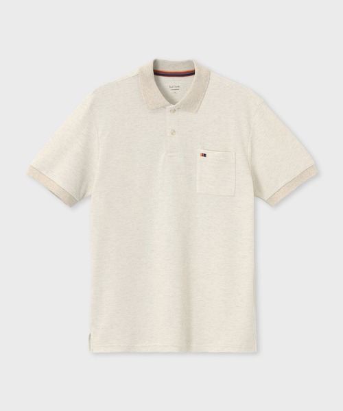 TRAVELLER” ジャカードメッシュ ポロシャツ【853363 7384XL