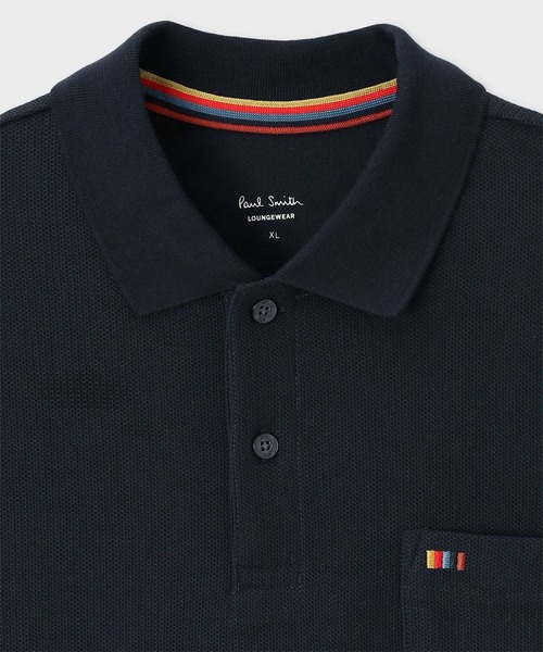 TRAVELLER” ジャカードメッシュ ポロシャツ【853363 7384XL
