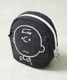 Vintage PEANUTS（ビンテージピーナッツ）の「"09"≪Vintage PEANUTS≫ナイロン ダイカット「チャーリー・ブラウン」刺繍 ポーチ(M.size)（ポーチ）」